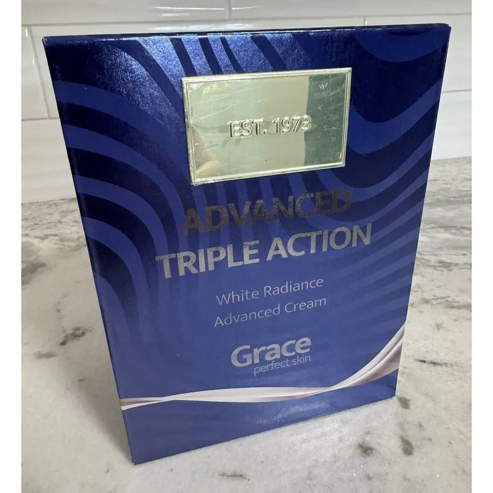 New Grace Advanced Triple Action White Radiance Cream 2 Fl Oz - Picture 1 of 7